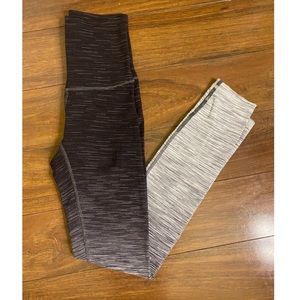 Lululemon Wunder Under High Rise Ombré